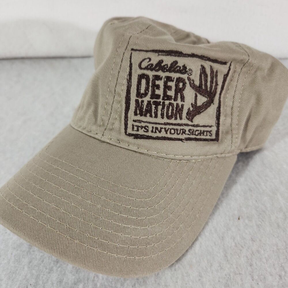 Cabela's DEER NATION It's In Your Sights OSFM Adjustable Cap Hat